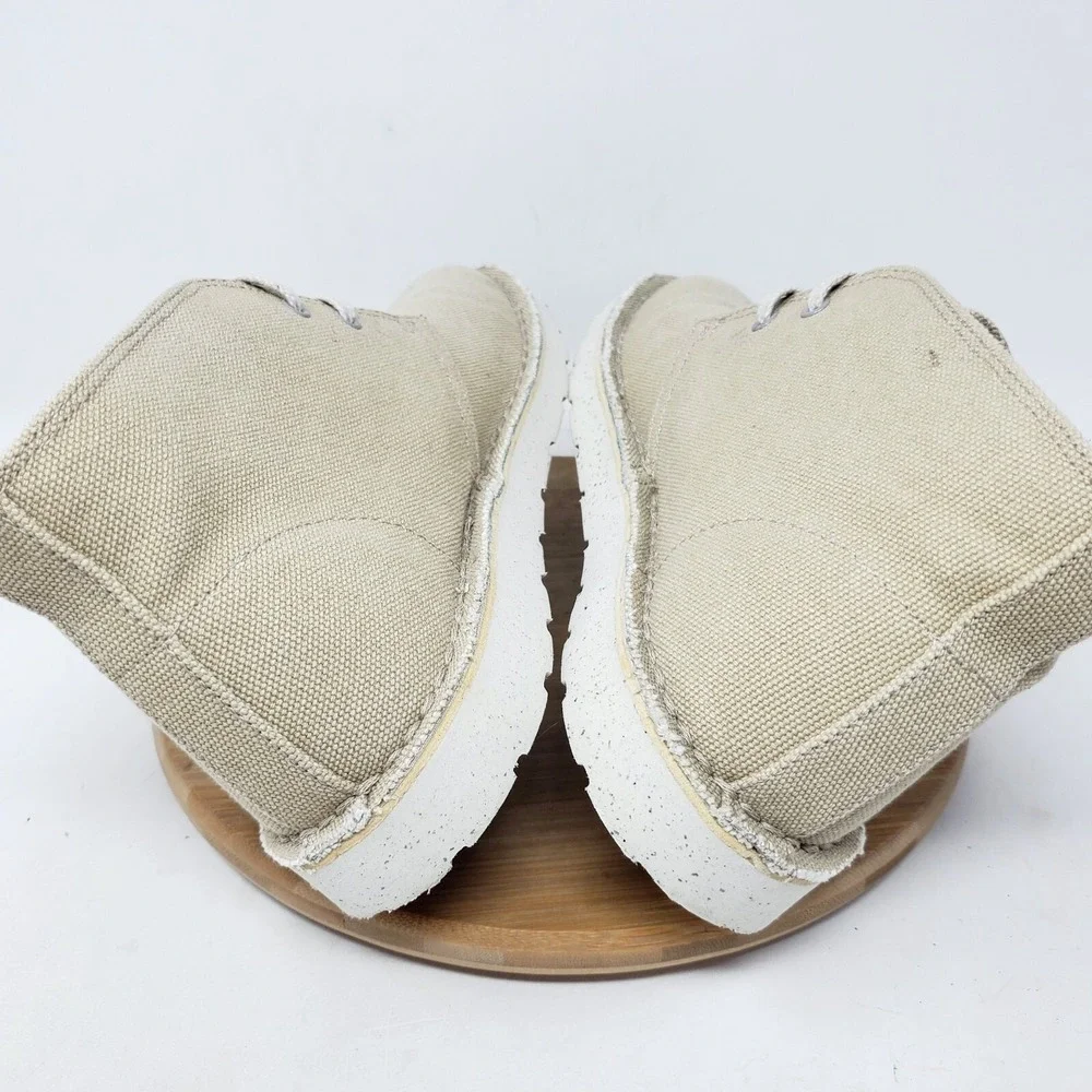 Clarks Originals Desert Boots Womens 8 Aerial Canvas Extra‎ Light Ankle Shoes